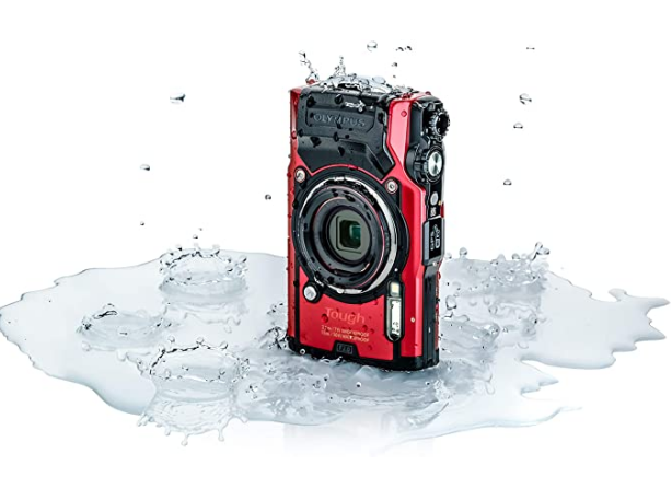 Olympus Tough TG-6 Waterproof Camera, Red